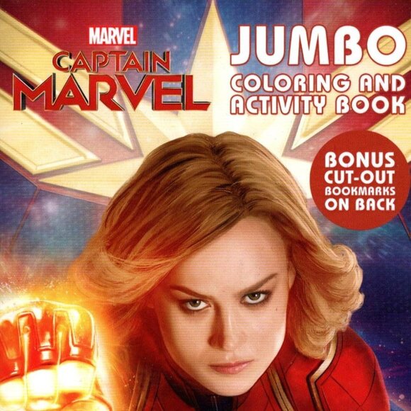 Black Panther, Captain Marvel, The Incredibles Coloring Book Set - Picture 3 of 5